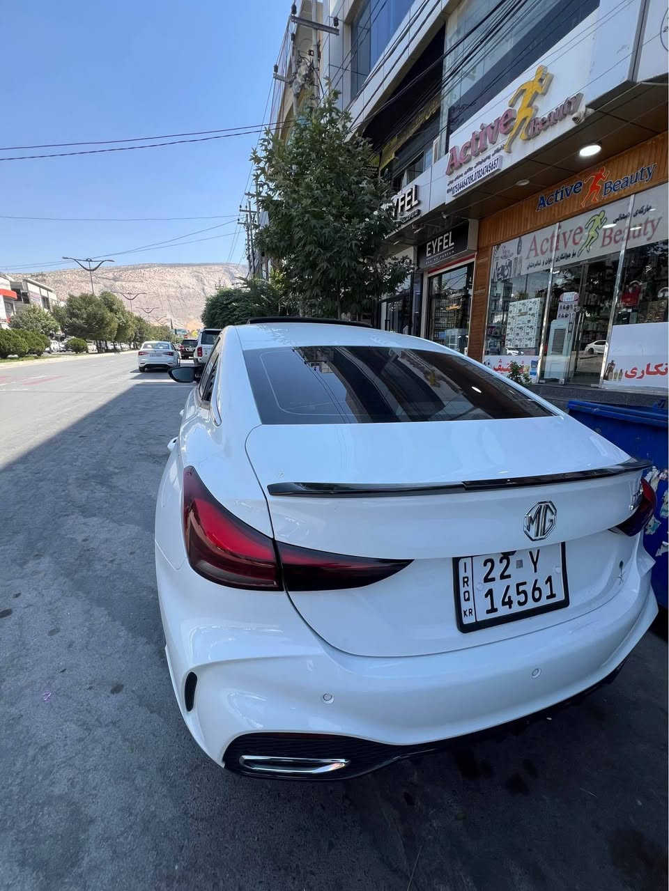Mg gt 2025.  25km. سياره تنها بونيت بوياخ  بستيك جاملخ تحديل فول فول كامل كماليات بوكراوه شوين سوران *********** سوران, أربيل
