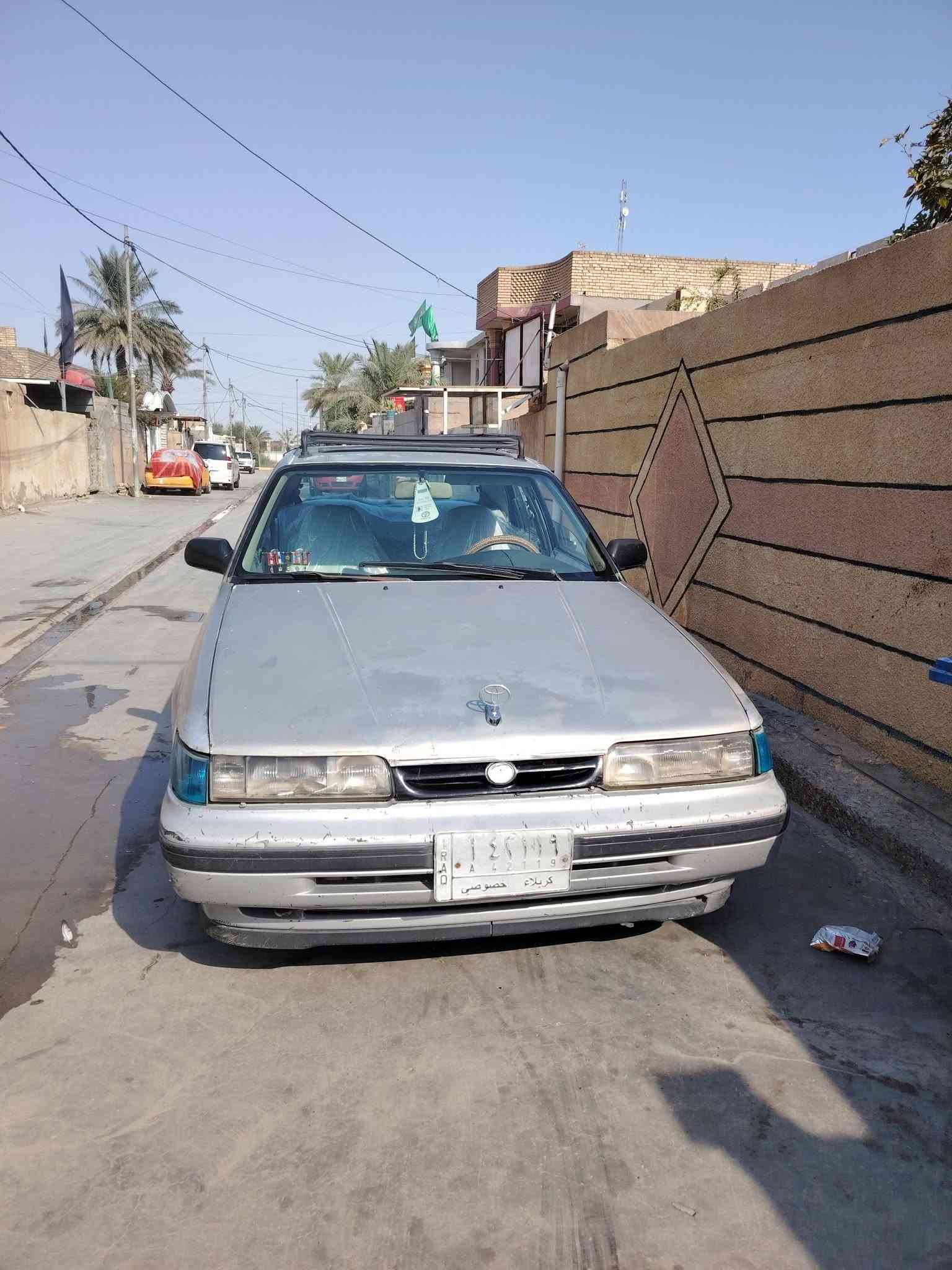 السلام وعليكم مازدا للبيع موديل 1992 سياره جاهزه ماكينه وكير اوتوماتيك تخم تاير جديد سياره كلش حلوه وجاهزة  كهربائيات جاهزه رقم كربلاء تحويل مباشر سعر 27 وبيها مجال مكان واسط العزيزية رقم الهاتف ***********.
