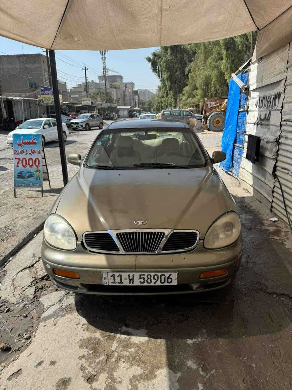 دايو لكنزا موديل 98 رقم بغداد إنكليزي بسمي تحويل ثاني يوم تبريد ثلج كير اوتماتيك محرك مسكر كير ومحرك مكفولات تخم تاير صدر باتري جديد مصبوغه عام جماليه بدون ضربه السعر 29 مكان السياره بغداد العامرية / ***********
