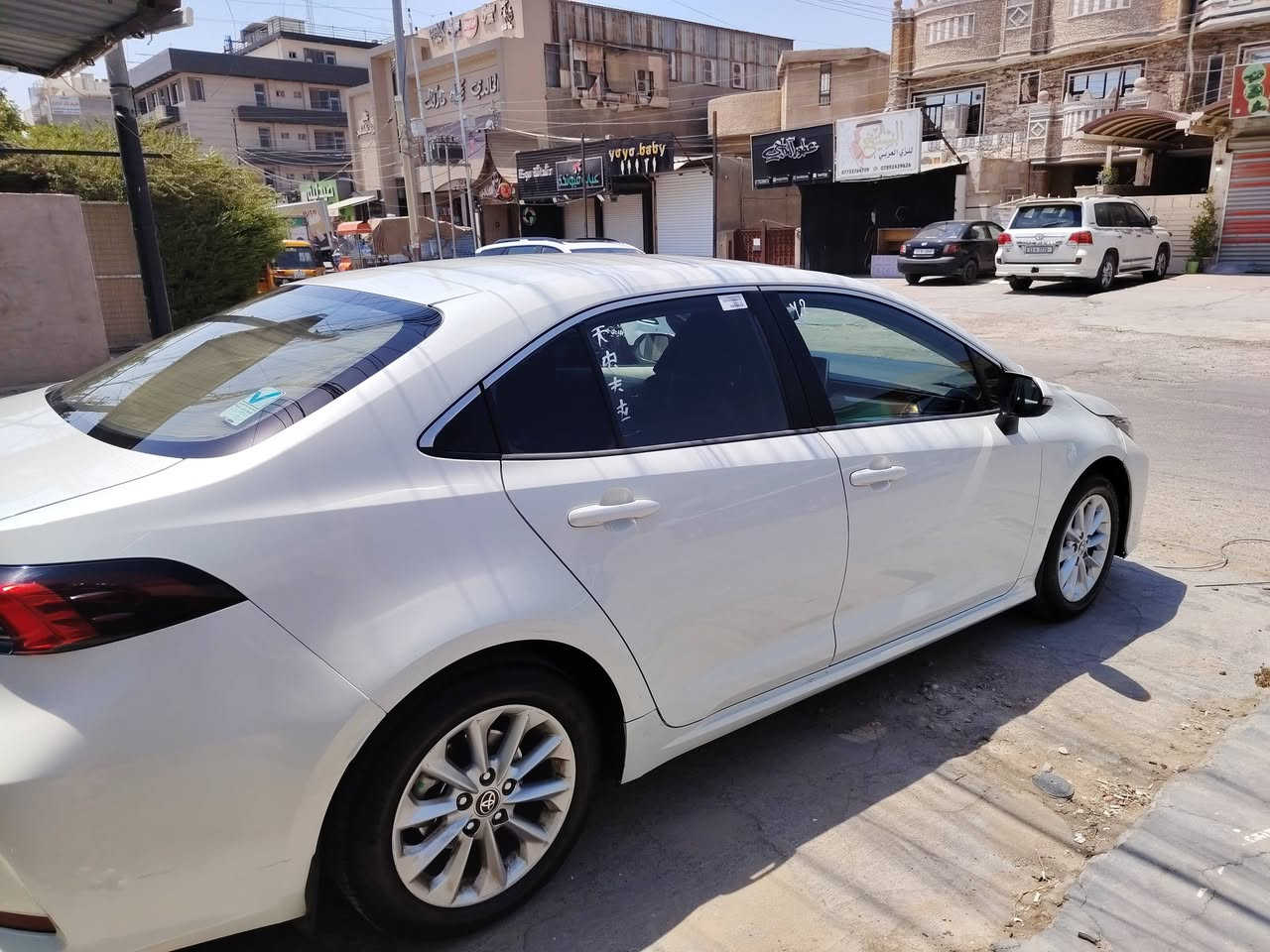 كورلا موديل 2020ساز ماشيه 152 فول عدا الفتحه صبغ بس الدعاميه الاماميه وبارد شبرين بجاملغ السعر 150 وبيه مجال *********** واتس مكان الغزاليه
