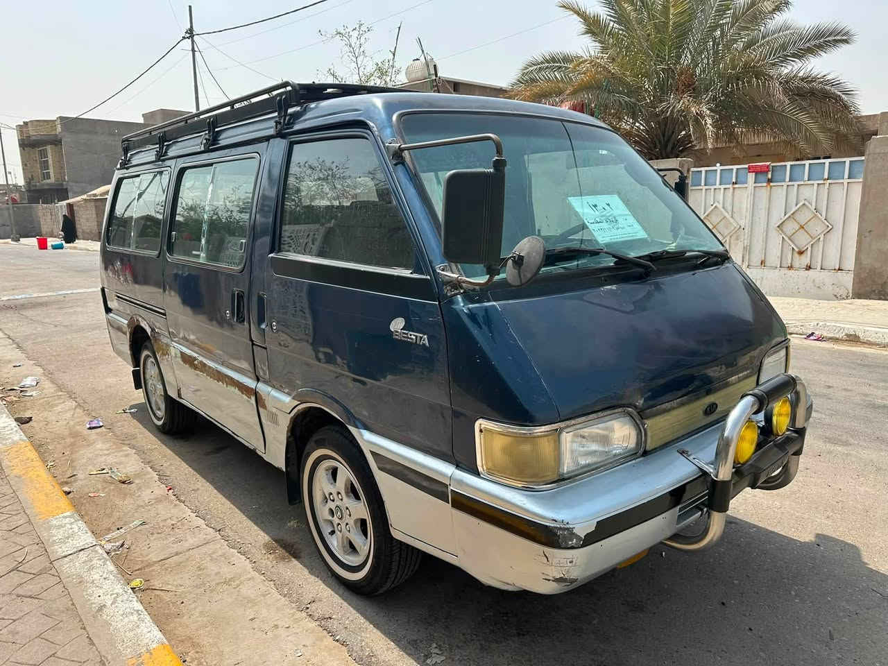 كيا بستا  موديل 1994للبيع كفاله عامة ما عدا باب السلايت مصبوغ
تحويل مباشر رقم كربلاء مميز 
المكان واسط تقاطع الصويرة التنمية
***********

