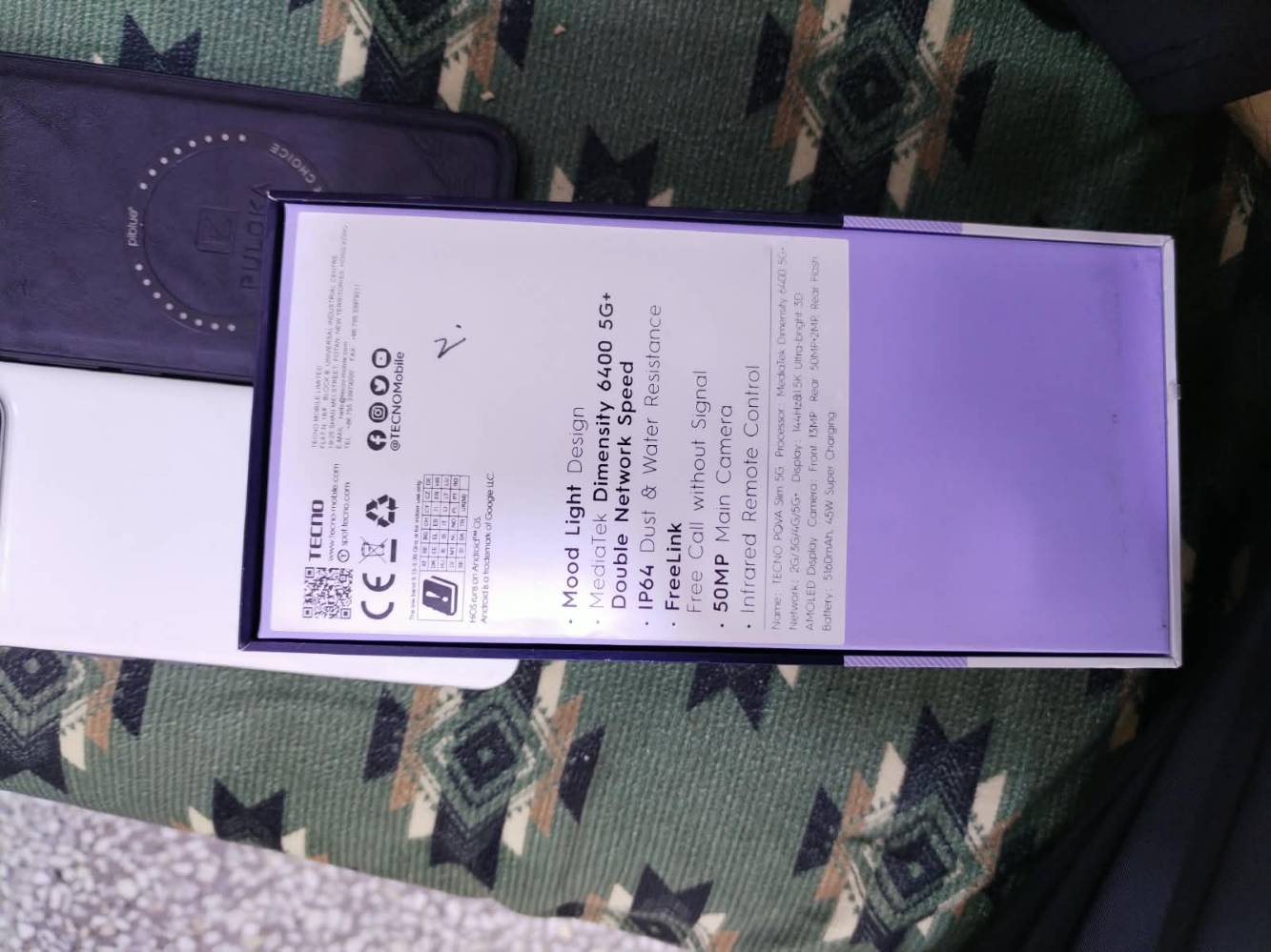 تكنو بوفا سلم 5G • ٢٥٦ • بطارية ٩٩٪