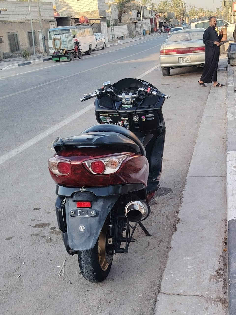 سلام عليكم دراجة فورزه صفر تسعه جاهزه و كلش حلوه مفتوحه بس مكفوله تبخير وتنقيص صوته ناعم دراجة بيه تزويد بسيط مرجع المكينه و نيكل دبلات ويل ذهبي بلاد كهربائيات كله شغاله دراجة كلش حلوه عنواني البصره القرنه بني منصور *********** السعر ٨٠٠ مو شراي لا تراسلني رحمات الأهلك
