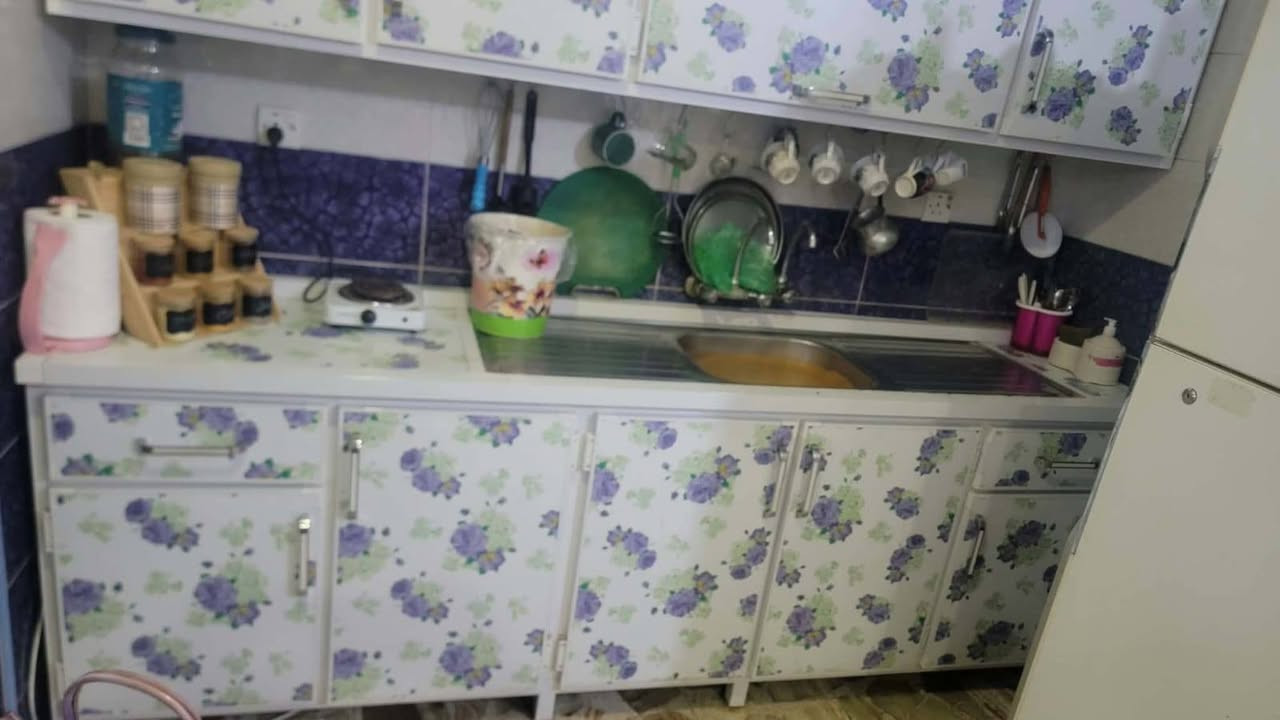 كاونتر مستخدم • مرمر طبيعي • متر ونص