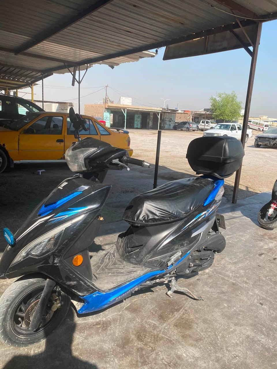 السلام عليكم دراجه هاوجي اوتماتيك للبيع 
السرعه ١٢٠ دراجه بلاديه جيب فيتر وتعال افحص
رقم انبار دولي سنويه بأسمنه
السعر مليون و٦٠٠ الف وبيه مجال شي قليل 
رقم الهاتف ***********
