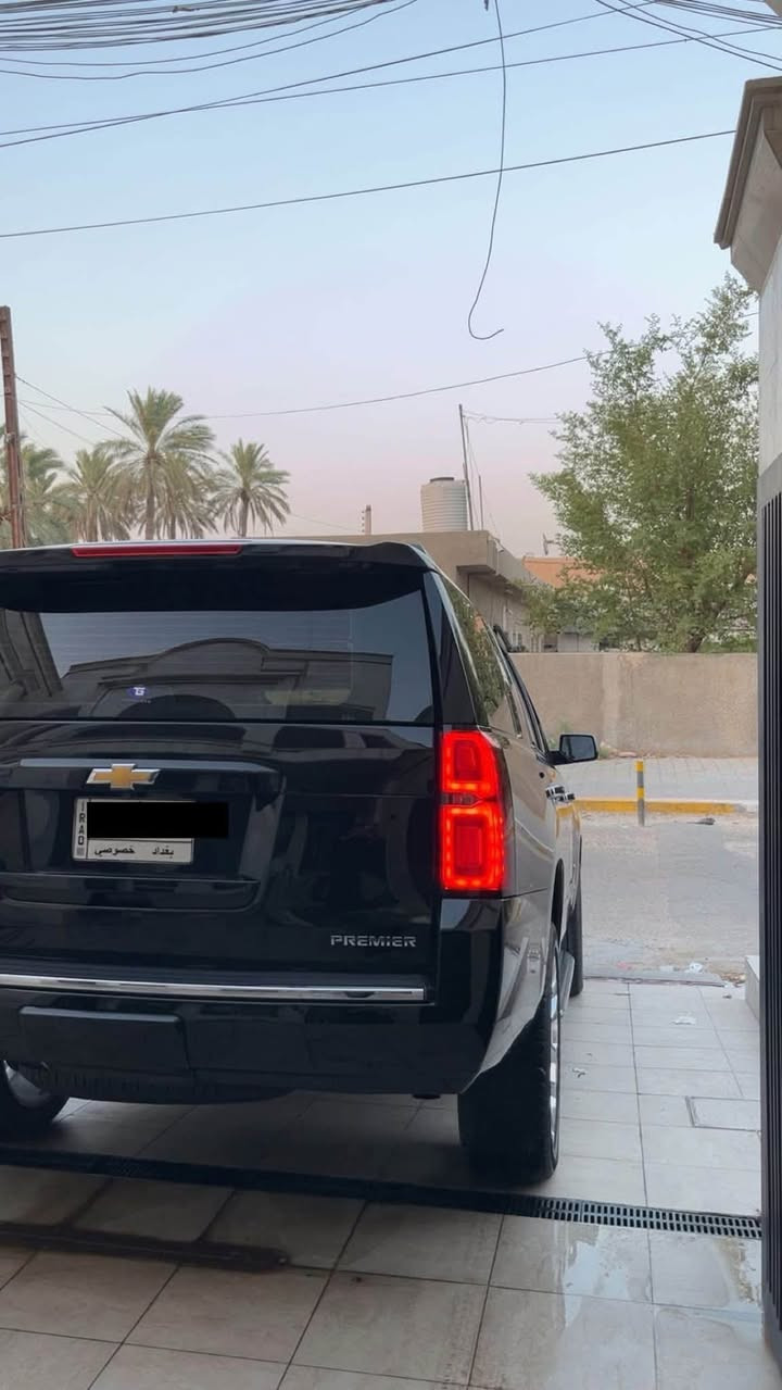 CHEVROLET   PREMIERللبيع
تاهو (2019) بريمير خليجي 
 ماشيه(165) الف / مكفوله عدا شخوط بسيطة
المواصفات                       
فول مواصفات ١/١
٨سلندر
سلايد(فتحة قمارة)
كراسي جلد اصلي
كراسي اثنين كهرباء
كراسي هزار(عند اقتراب السيارة من اي شي)
كراسي خزن(ميموري)
كراسي(تدفئة+تبريد)
كراسي خلفية كهرباء
كراسي خلفية تدفئة
تبريد خلفي شاشة
شحن الهاتف لاسلكياً
رادار امامي وجانبي
كروس سرعة
٣ بصمات
فول تحكم استيرن(جهتين امامي+جهتين خلفي)
استيرن كهرباء
استيرن تدفئة
شاشة عرض الاعطال
صندوك كهرباء(شفط)
نظام السير على الخط
دبل كير(عادي+اوتوماتيك)
دبل حساس(امامي+خلفي)
نظام تحكم بمستوى الضوء الداخلي
مانع تزحلق
پدل كهرباء(تحكم كهربائي بالبريك والبانزين)
فور ويل
شاشة امامية كبيرة اصلية
شاشة خلفية DVD اصلي 
كامرة خلفية
تشغيل عن بعد
قاصة سرية
اشارة بالمري
مري كهرباء(شفط)
لايت عدسة زنون
لد امامي
سستم_صوت
داتاشو كبيره 
كيجات ديجتال 
موصفات لبريمير بعد معروفه
مكان السيارة بغداد
الشراي يتصل 
***********

