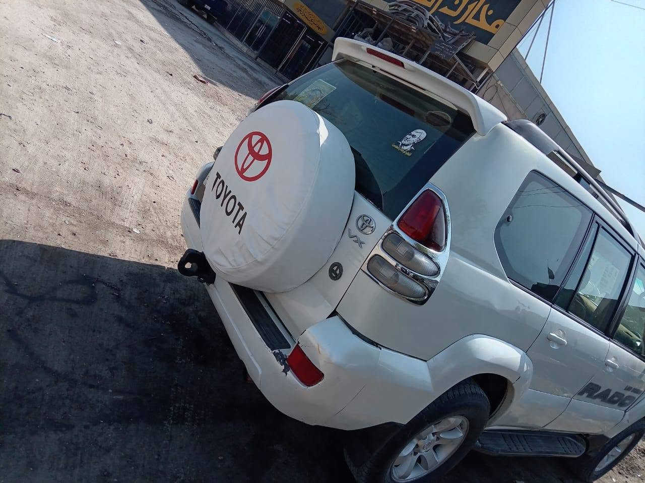 برادو ٢٠٠٨ مكينه ٦ دبل تانكي سبير تعليك فور ويل شغال ثقيل خفيف  مكينه كير حداديه مكفول تبريد ثلج بيه باب تبديل وجاملغ خلفي صبغ السعر ١٢٥ للاستفسار الاتصال ***********
