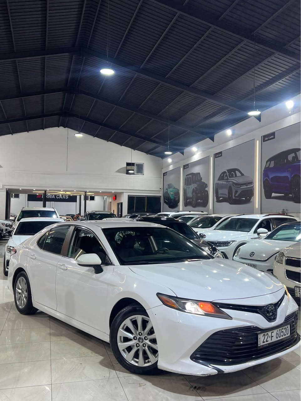 Camry 2019 LE ✅
١٥٨ هةزار كم رويشتية ✅
بي سبوغ ٢ جي تعديل قةپاغ سندوقي بة بيلاد گوراية  بي ژوري بي ئيرباگ ✅✅ 
قفل قفلي ١٦٧ وةرةقةية🔒🔒
*********** 📞📞 أربيل, العراق
