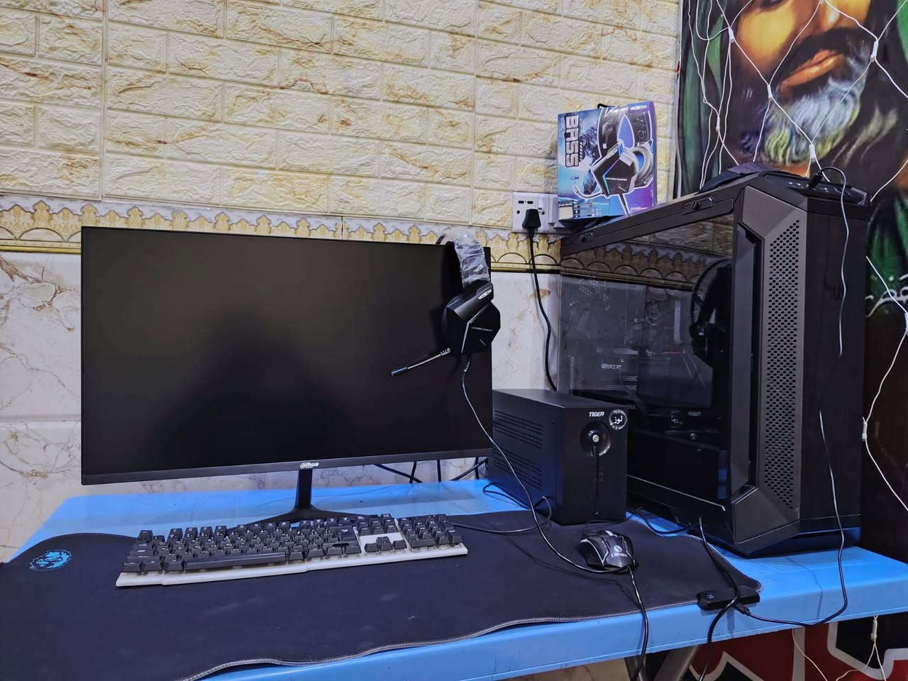 تجميعه PC كامله فول مواصفات معه هرد احتياطي جيده لل العاب للإستفسار اتصل على الرقم التالي :*********** بي واتساب منصب  بيه جميع برامج التصميم مونتاج  و الفوتوشوب ال21ول24 
عنواني:ميسان الماجديه نهاية شارع الجامع السعر 750.000بيها مجال حك الجيه
