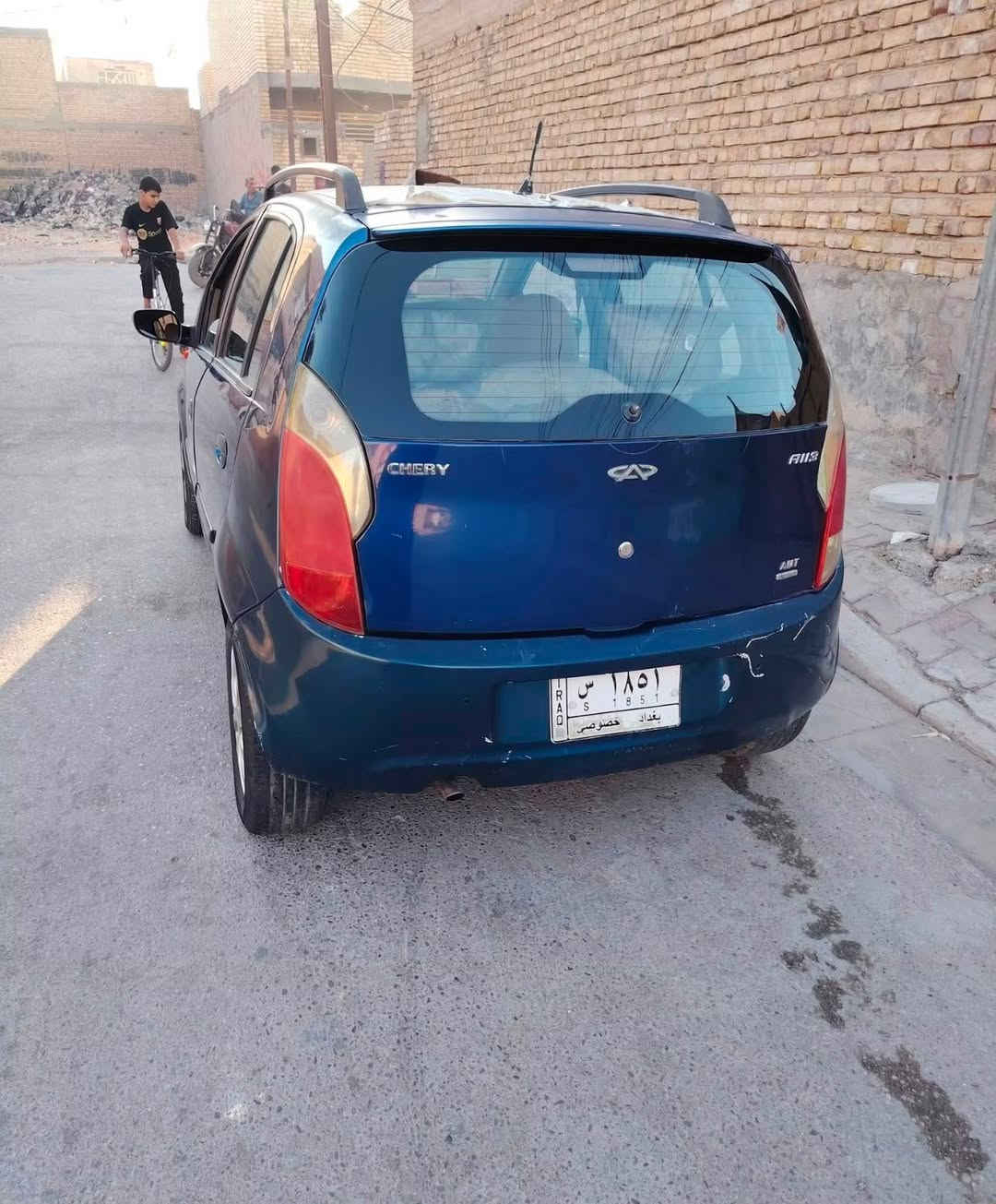 سلام عليكم مكلف بل نشر سياره اي وان موديل 2010  مكينه كير تبريد حداديه تخم تاير جديد وخير من الله رقم بغداد بسمي السعر 36 تحويل مباشر مكاني بغداد رقم الهاتف ***********
