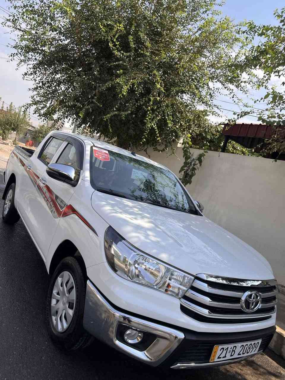 تۆیۆتا هایلۆکس بۆ فڕۆشتن سەیارەکە2025 تەنها8هەزار ڕۆیشتووە سەیارەکە هیجی پێوەنیە ساخە ڕەقەم سلێمانیە بۆسعری سەیارە ڕەقەم تەلەفون ***********
