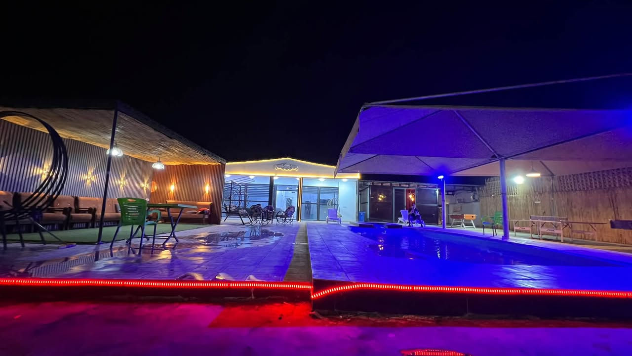 عرض الشفت الصباحي200 الف
ولمسائي 225
المزرعه موثقه بتطبيق اجرلي

متوفر حجوزات بمزرع السلطان كافة ايام الاسبوع ♥️🫣🫣 مزرعه فول vip 🫣🫣

كافة وسائل الراحه والونسى تلگوهه يمنه 🫣

بيهه فيشه 

ومنضده 
 
وبليارد

شرط ماء المسبح يستبدل كل شفت بشفته ومعقم 🫣 توصل للمزرعه تلگه المسبح دينترس كدام عينك 🫣

سبالت 24 ساعه مولد وطني 24 ساهه 🫣

للحجز والاستفسار المراسله عبر الواتساب
***********

المصداقيه والثقه سر نجاح عملنا

عنوان المزرعه بغداد الكرخ البياع الدوانم📍
