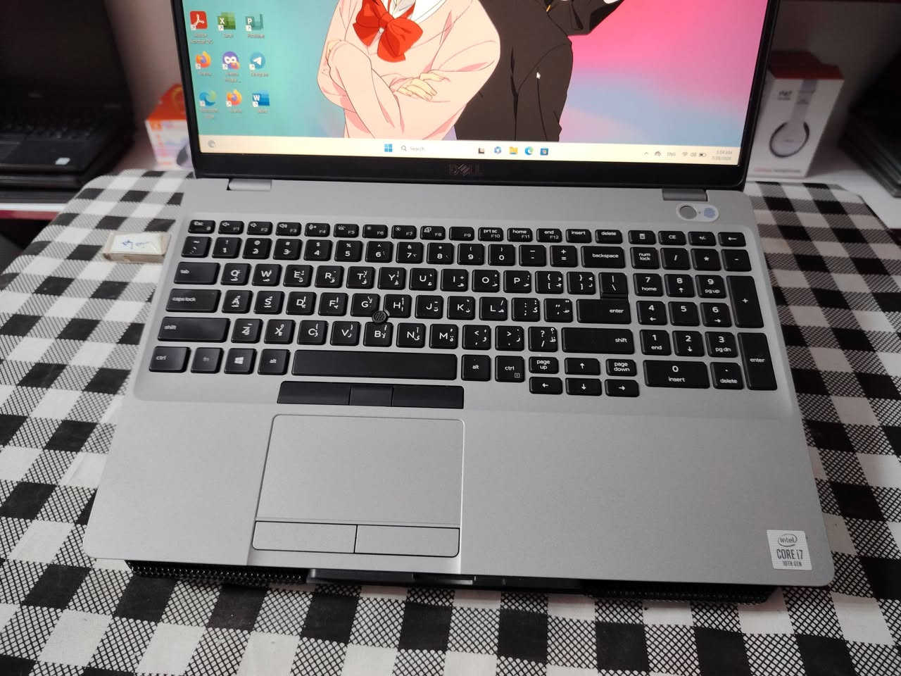 Dell PRECISION 3550
Ci7 gen 10 U
Core i7-10510 U

Ram 16 gb ddr4
قابل للتطوير
 
Hard SSD  256 m.2
قابل للتطوير 

Nvidia Quadro P520 2GB كرت شاشه خارجي 

Intel Graphics 8 GBكرت شاشه داخلي 

15.6 fhd

كيبورد عربي انكليزي ضوئي ليزري
هدايا  ماوس وماوس باد وجنطه والشاحن الاصلي 

السعر 590 الف 
واتساب للتواصل ***********

قناتنا تليكرام للابتوبات 
https://t.me/laptobatiraq

