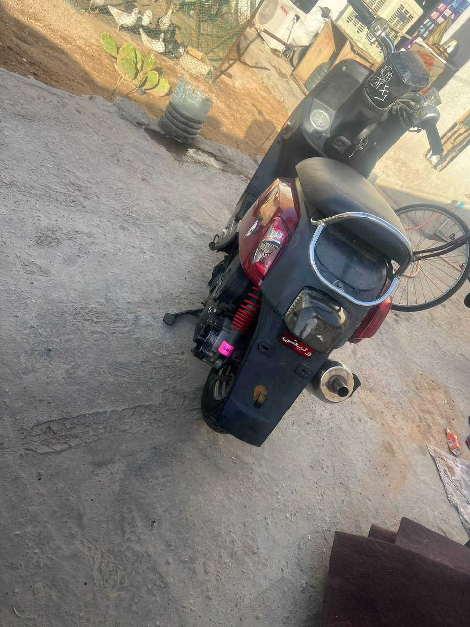 للبيع بوليس مصطره مكينه ٥٥ نكره سلف وين ما يعجبك طير  دراجه حلوه ومرتبه مكاني كربلاء سعرها ٧٥٠ وبيها مجال قليل حك جيه ***********
