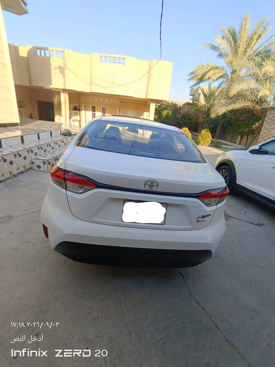 السلام عليكم كورلا 2025 هايبر فول مواصفات عدا كرسي كهرباء رقم بغداد الجديد مكفوله كفاله عامه ماشيه 30 السيارة بعده عله وضع الشركه السعر 156 العنوان الفلوجة للاستفسار الاتصال على الرقم 
‏‪***********‬‏
