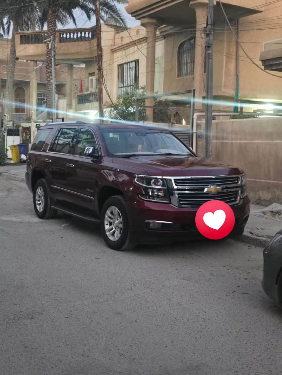 السلام عليكم تاهو خليجي
للبيع او مراوس

موديل 17 

كفاله من الصبغ والتبديل 

رقم بغداد تحويل ثاني يوم 

دولي بسمي شخصيا 

سنويه لغايه31 

تخم تاير جديد 

دوشمه كشنات وأرضيه 

مكينه وكير كفاله 

جديده صدر امامي خلفي 

مكان السياره بغداد الشعب 

290وبيها مجال حك الجيه 

***********

