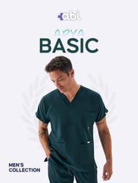 ARYA BASIC • سكراب رجالي • قماش مضاد للتعرق
