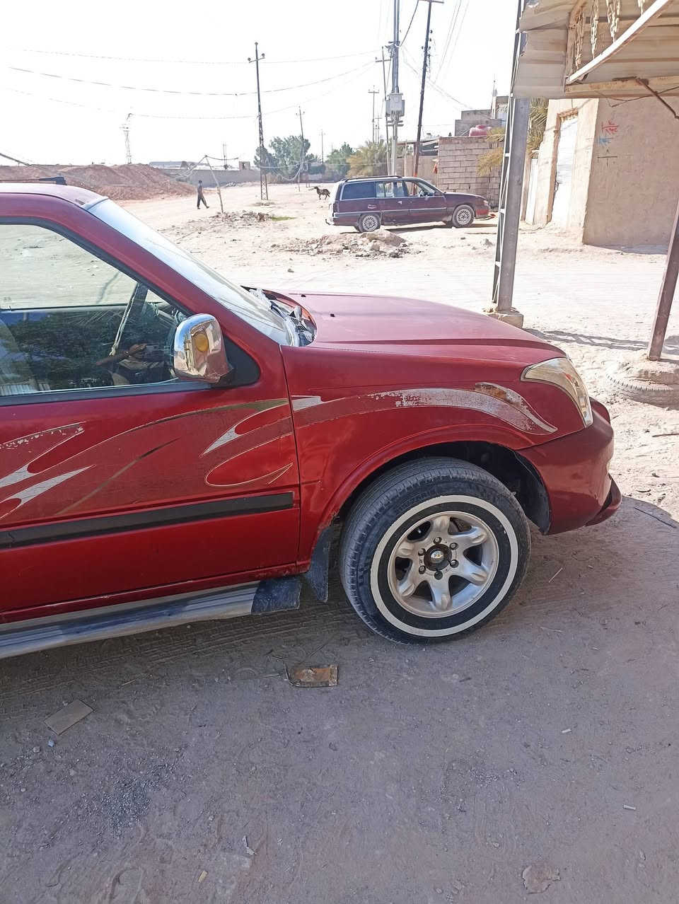 بيكم دبل قماره مديل 10 مكفوله السياره بيه خياسات بصيطه كلش مكفوله من صبغ وضربه وتبديل محرك كير جدد تبريد ثلج رقم دولي مداور ثاني يوم مكان نجف السعر 38وبيه مجال ***********

