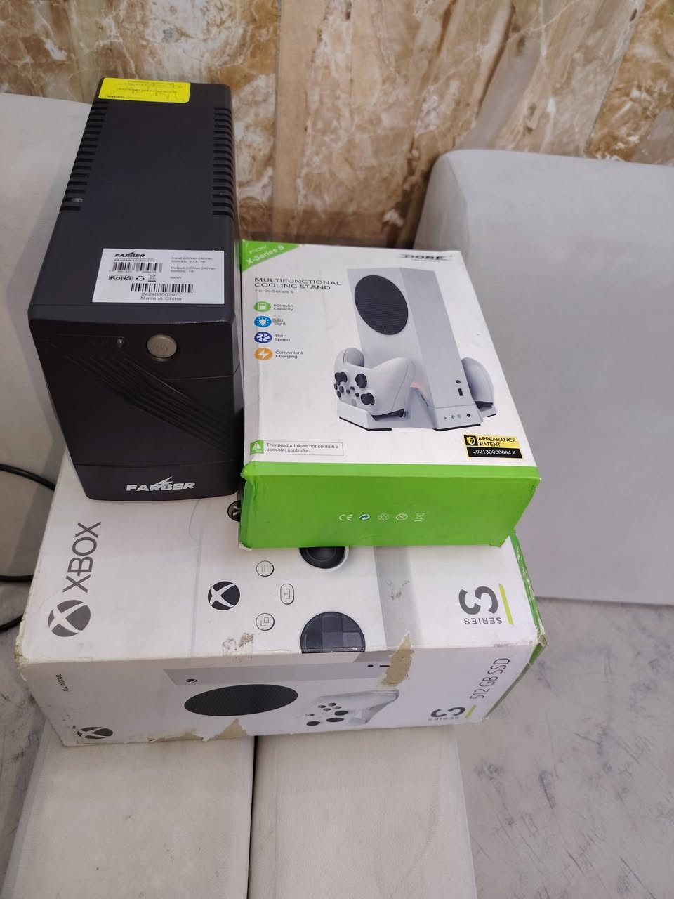 اكس بوكس سيريس اس للبيع
Xbox series S
512
لوك ستيكر غير مفتوح
كامل الملحقات وياه ubs  ومبرد 
كامل الملحقات
يده الاصليه 
وايرات كلها مال شركه
ويا كارتون الأصلي 
اصدار 2023

السعر 380
***********
العنوان بغداد الأمين الثانية
