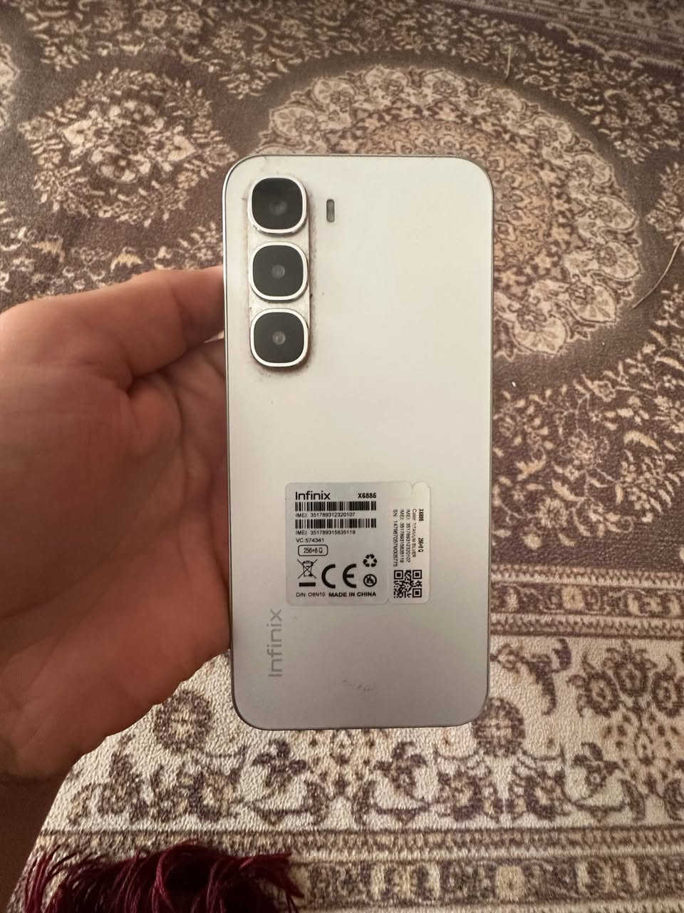 انفينكس X6885 • ذاكرة ٢٥٦ غ.ب • رام ٨+٥ غ.ب
