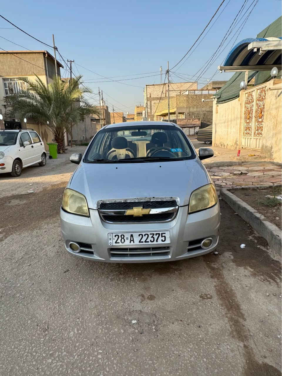 السلام عليكم، شيفروليه افيو موديل 2009 لون سيلفر تسجيل نجف، مكينة وكير وتبريد وحدادية خير من الله،  السعر 60  وبيها مجال حك الجية، وللتواصل على الرقم *********** النجف, العراق

