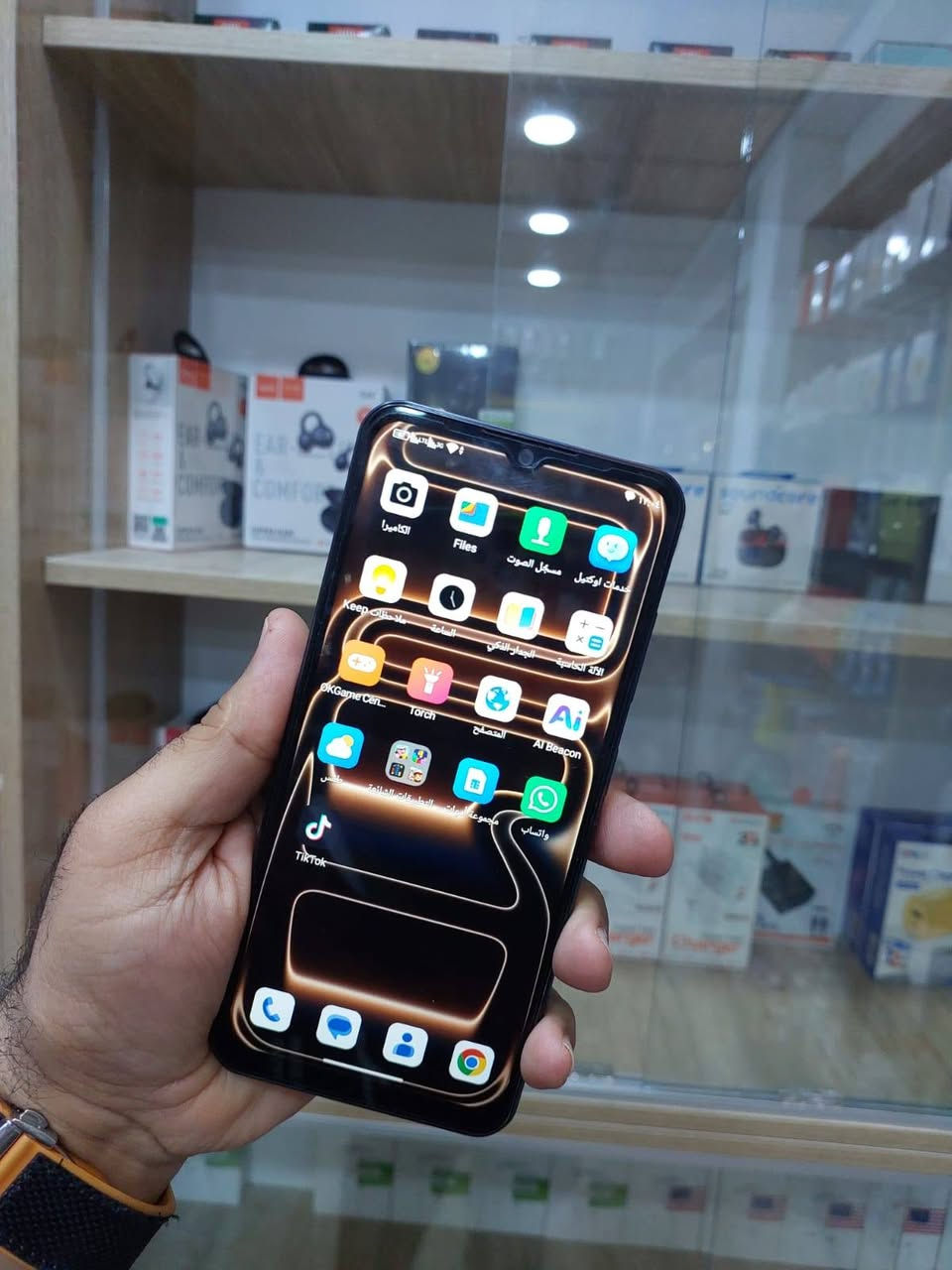 جهاز C17 جهاز اخو الجديد الذكره 128 السعر 145 الف بغداد الحسينيه قرب مطعم جكن اوسلو رقم مبايل***********

نص مكتوب في الصور:
- حالة شريحة SIM (المنفذ ٢ لشريحة SIM)
- zain IQ
- الطراز
- C17
- معرّف IMEI (منفذ شريحة SIM ١)
- 357211870227214
- معرّف IMEI (منفذ شريحة SIM ٢)
- 357211870227222
- RAM
- 4.0 GB + 12 GB
- إصدار Android
- 16
- معلومات البطارية
- معرّفات الجهاز
- عنوان IP
- التخزين الإجمالي: ١٢٨ غ.ب ٢٠ غ.ب. تم استخدام مدير مساحة التخزين إخلاء بعض المساحة الانتقال إلى تطبيق Files لإدارة الملفات وإخلاء مساحة ٧,٦ غ.ب. التطبيقات . بايت الصور . بايت الفيديوهات . بايت الصوت