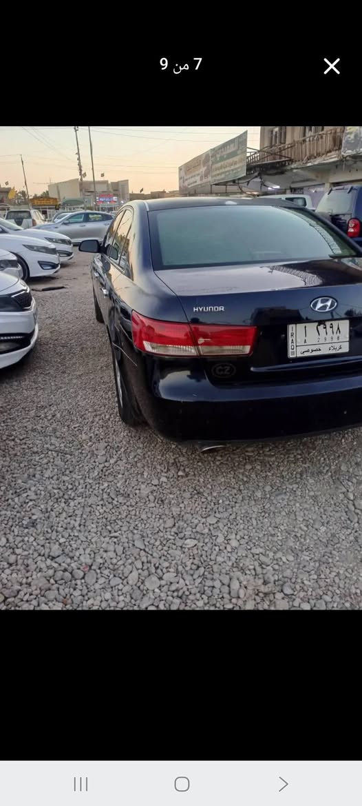 السلام عليكم للبيع سوناتا 2006
V6 3300 صبغ حزام جاهزه من كلشي رقم كربلاء مشروع وطني السعر 75$ وبيها مجال ***********

