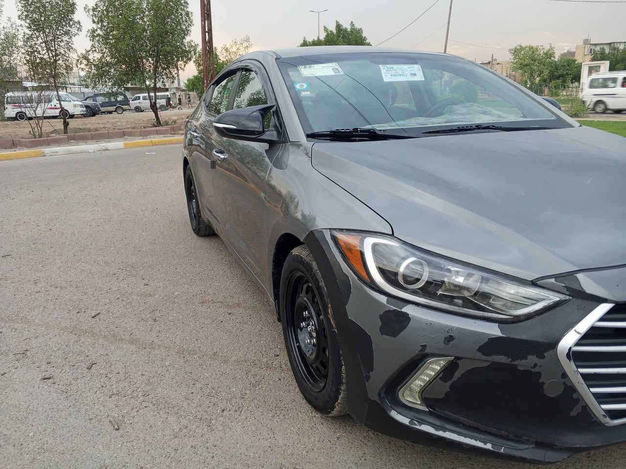 النترا ٢٠١٧ • وارد امريكي • حادث امامي