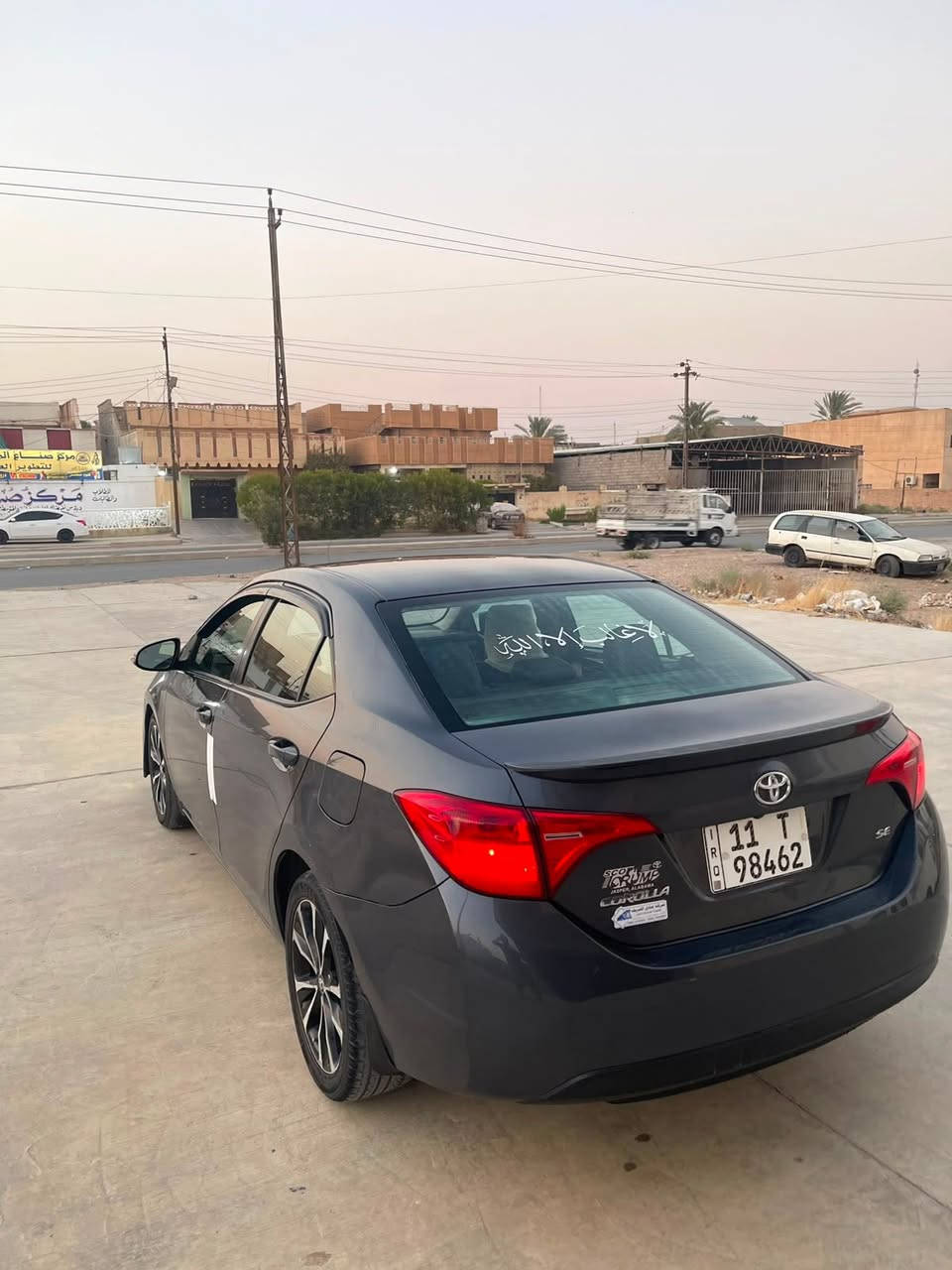سلام عليكم 
تويوتا كورلا 2019 وارد امريكي رقم بغداد دولي شرط التحويل 
محرك 1800 + كير أوتوماتيك مكفولات حداديه تبريد ثلج ❄️ 
كهربائيات وضع الشركه تخم تاير ويل كب كروم بيها ضرر قطعتين سونار + رقم الشاصي بالمنشور سياره جديده وجاهزه مكاني سامراء السعر 118 بيها مجال للشراي 
***********
