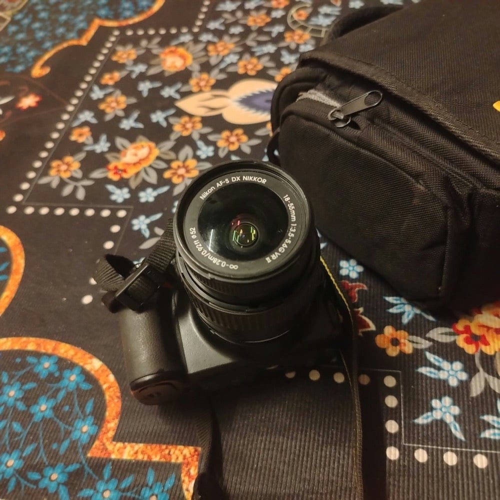 نيكون D3100 • ما تشتغل • مع عدسة