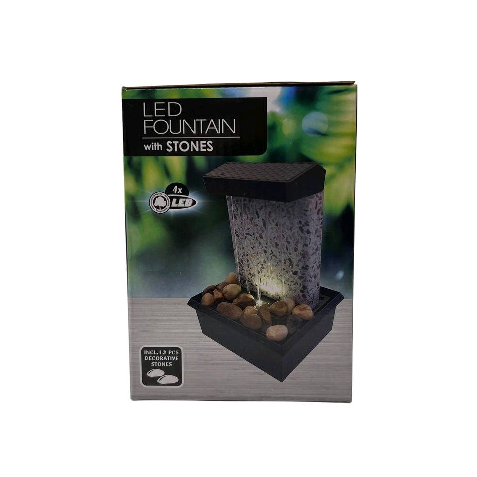 نافورة LED • داخلية • بطاريات AA