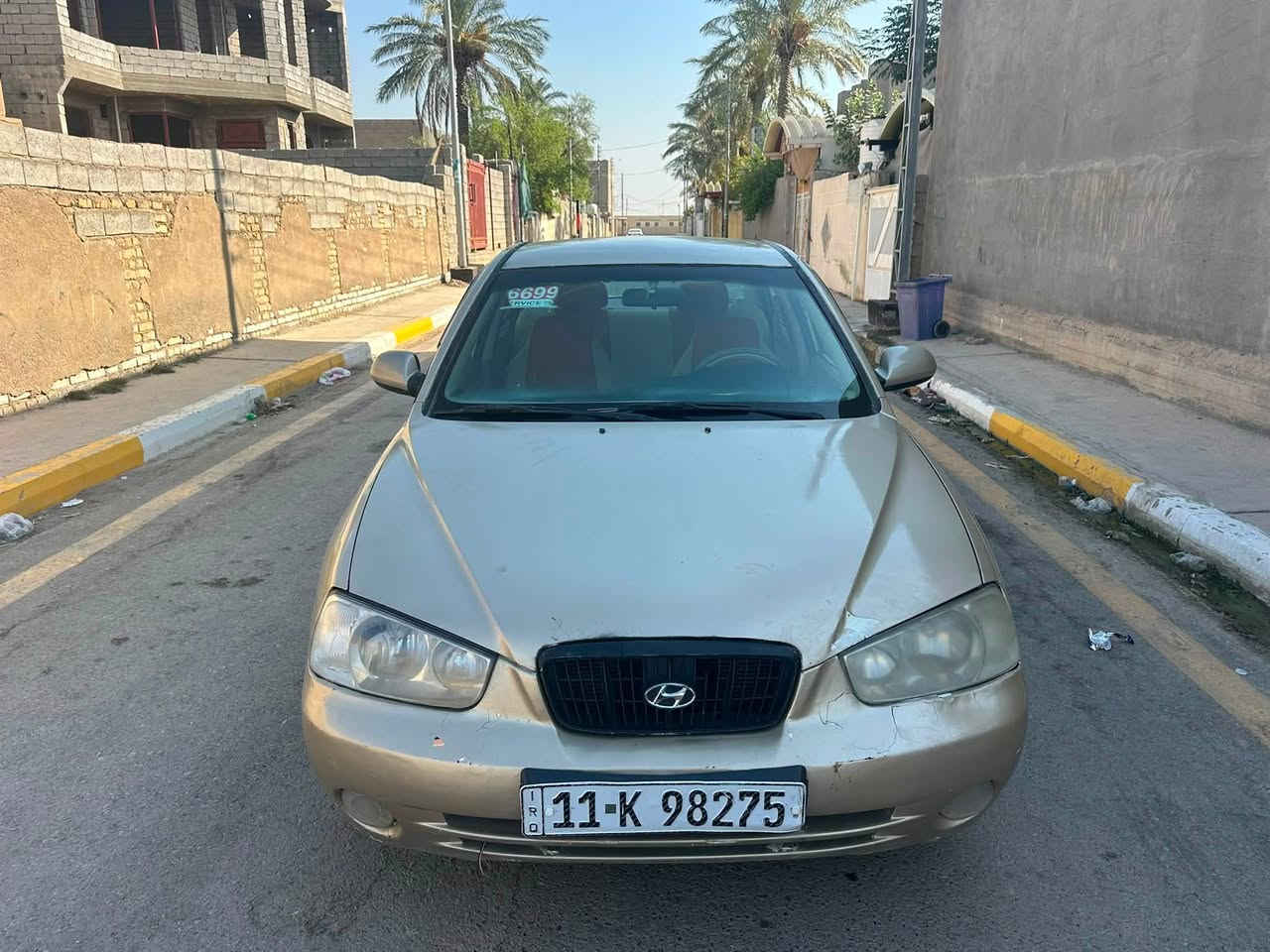 ‏سلام عليكم النترا موديل 3 السيارة جاهزة من كل شيء وارد أمريكي ضرر جامرلغ خلفي بدون داخل صبغ الجمالية فقط مكينة تبريد صدر تخم تاير كله جديد السعر 60 مكان السيارة ديالى رقم السيارة بغداد أرقام سنوية هزة وكله جديد السيارة جاهزة من كل شيء مكينة 2000 دوش تبريد منظومة جديدة السيارة جاهزة من كل شيء بدون نقص بدون ضرر(***********
