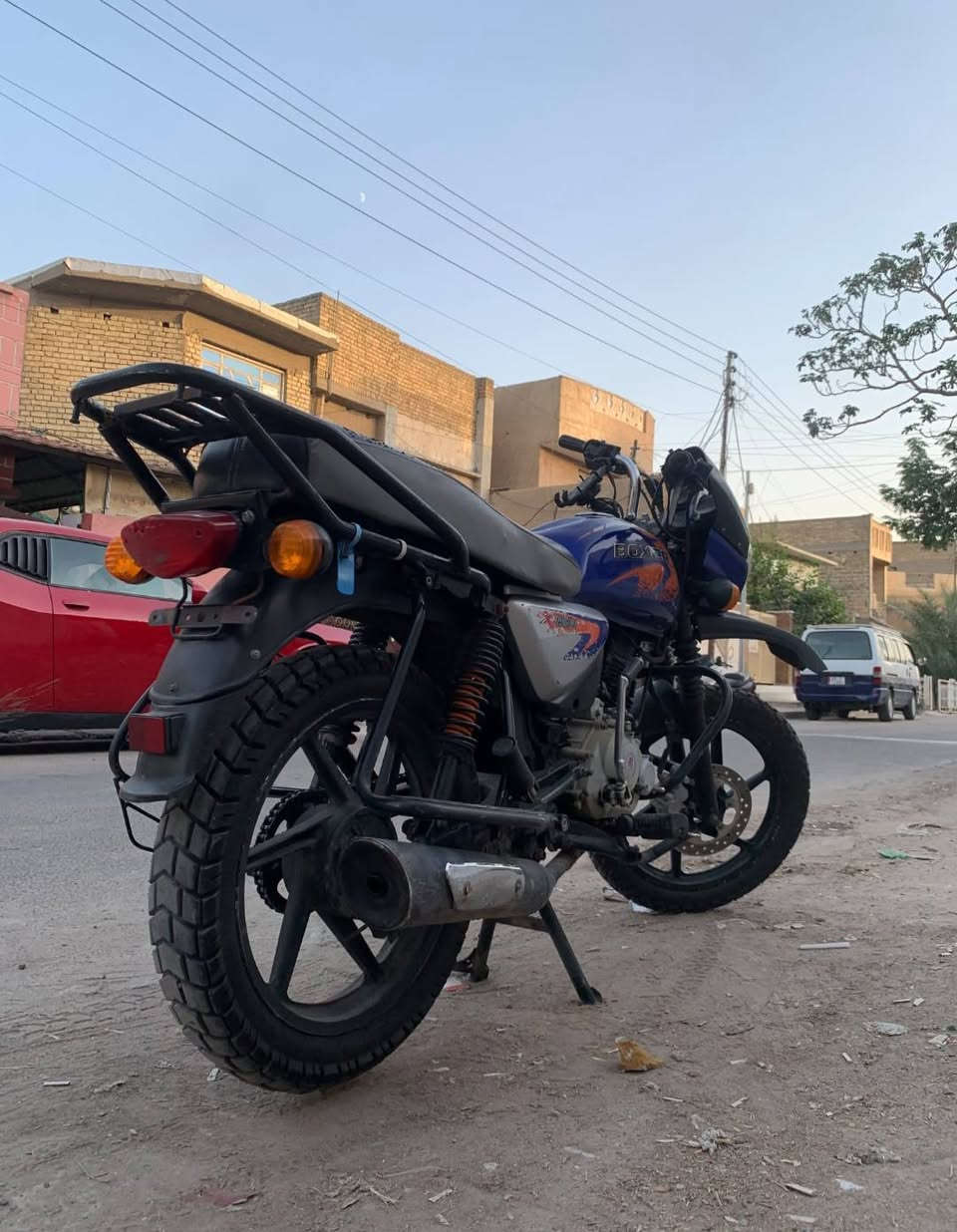 بوكسر جبلي موديل 23
 دراجه خير من الله كهربائيات اشاير نكره سلف شلعه معدل خير من الله بدون أوراق اتكفله حلال وحرام مكاني السعر ٧٥٠ الف وبيه مجال بغداد البياع *********** واتساب
