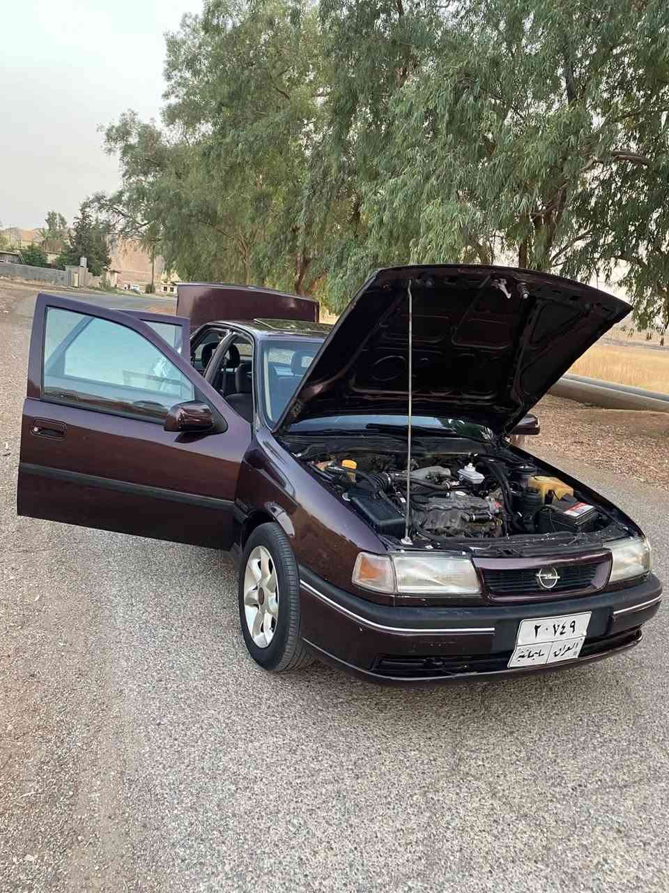 اوبل فكترا 
رثم سليمانيه  سنويه صار سنه ساقطه دفتر بانزين بيه 
هزه وبراد جديد
سياره بدون ضربه ولا قطره خياس صبغ لجماليه فقط  بدون اي طخ 
قاعده دبلات بلاد  بدون خياس 
كير محرك بشرط 
صدر اربع تايرات جديد 
سعر 43$ 
***********
