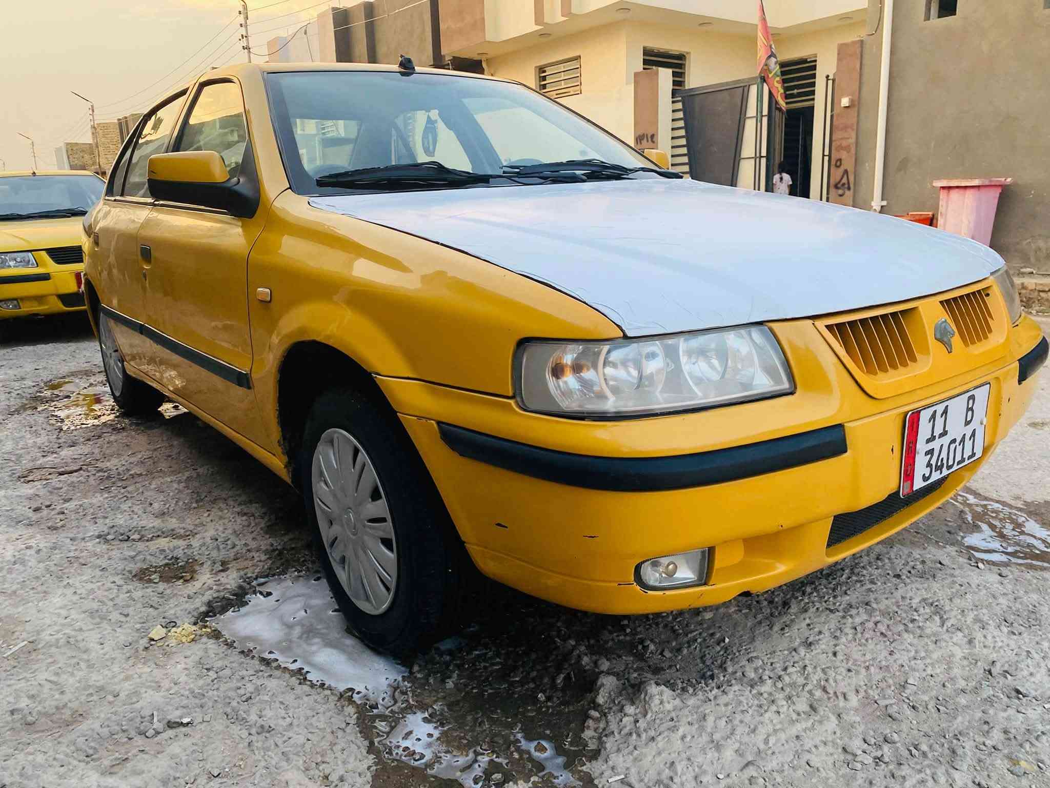 السلام عليكم سمند موديل ٢٠١١ جاهزة من كلشي رقم بغداد بسمي مصفرة من كلشي سنويه لل٢٠٣١ مكينه وكير وحدادية وتبريد كله جاهز سعرها ب((٣٤)) وبيها مجال اتصل وتدلل مكانها الديوانية 
***********
