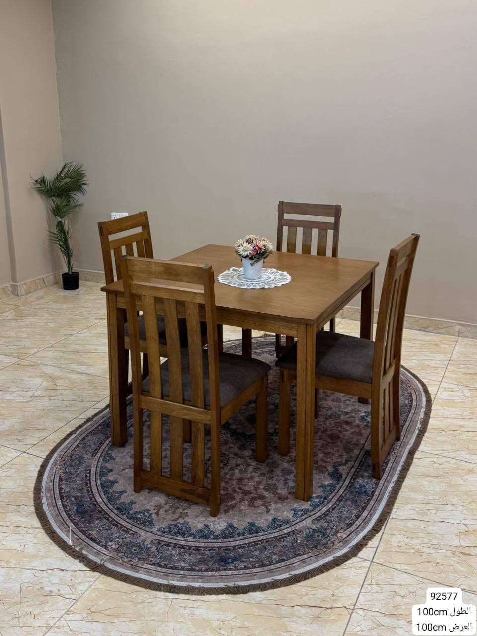 تم وصول ميز طعام 4 كرسي السعر حسب الموديل داخل الصورة
92577.......350 الف 
52199........360 الف 
92500.........ب 300 الف 
🌹
توصيل بغداد5 اطراف10 محافظات 25

اتواصلوووو معي ع واتسابي { *********** }
