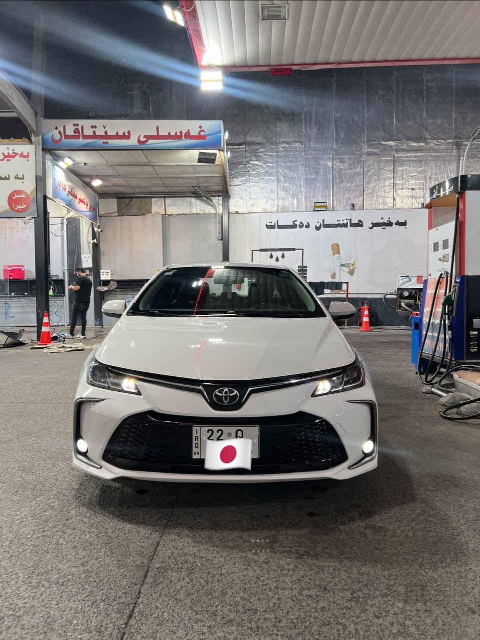 كورلا 2025 شماليه كاملة بيها كتاب تضليل مكملة كفاله عامة من الصبغ والبارد بيها فقط pdr بسيط بحافة الصندوك مشدود عليها عدسة لاندكروز زنون اصلية مع انارة داخلية محيطية مع داش كام خلفي امامي وبيها حوضيات روزلاين اصليه مكانها بغداد ***********
