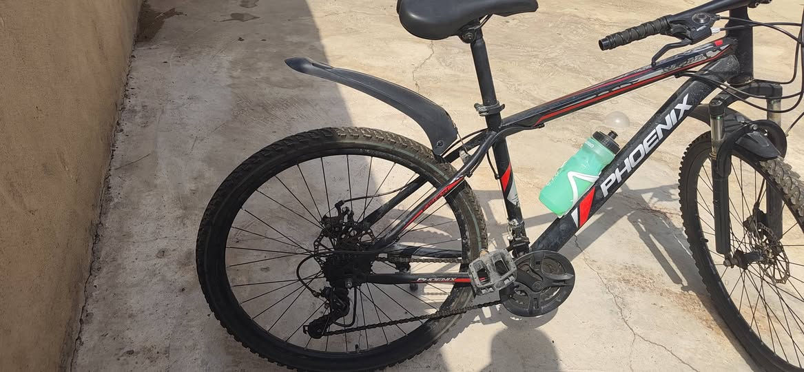 بايسكل Phoenix جبلي حجم 26 للبيع 🚲
نظيف - جاهز للاستخدام - مع مطرة ماء
السعر 80 ألف وبيها مجال
المكان: الموصل الرشيدية 
للتواصل على الخاص
‏‪***********‬‏
