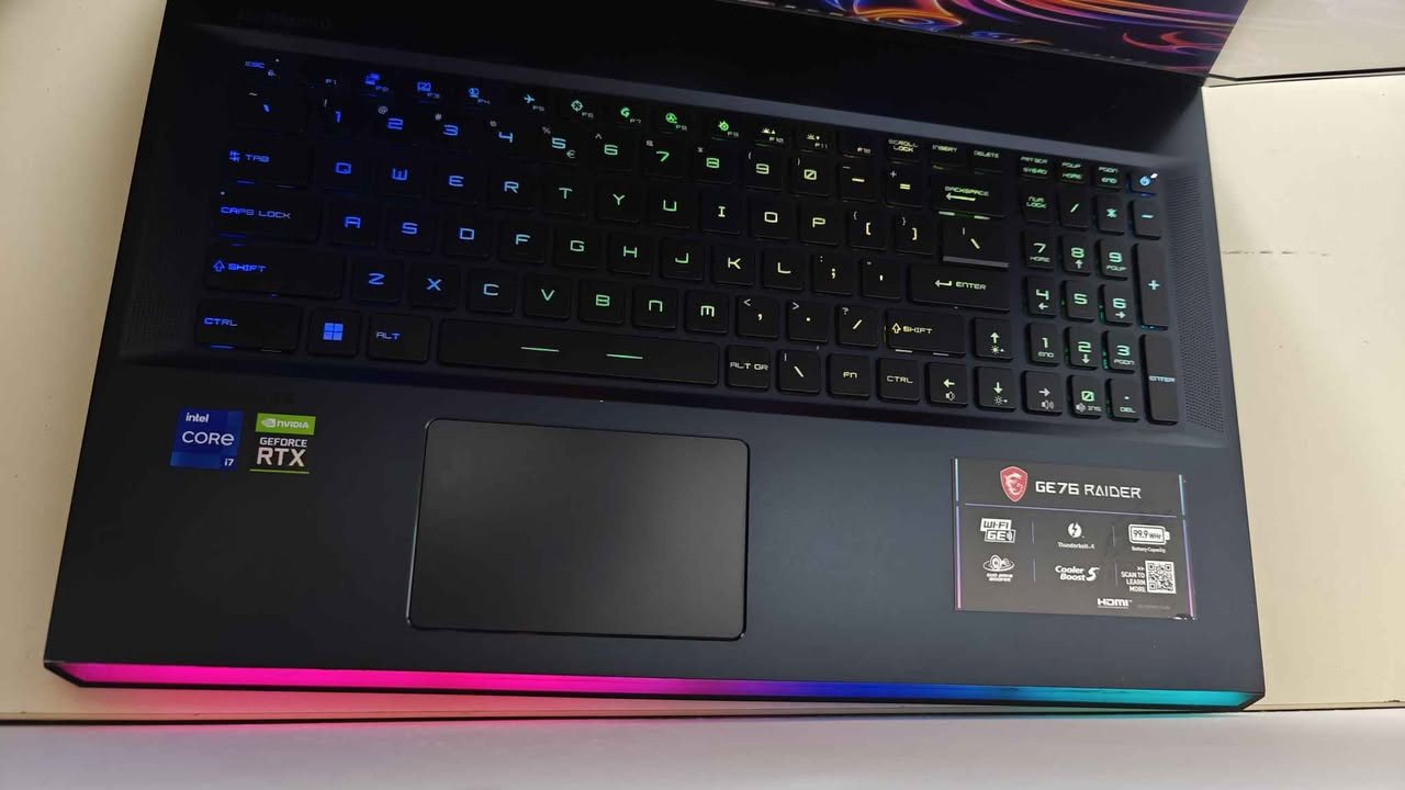 رايدر MSI • i7-11800H • RTX 3060 6GB