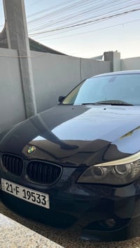للبيع   ‼️ :  2008 BMW E60  محرك n53 525i نوزل طويل السيارة نظيفة احلى...