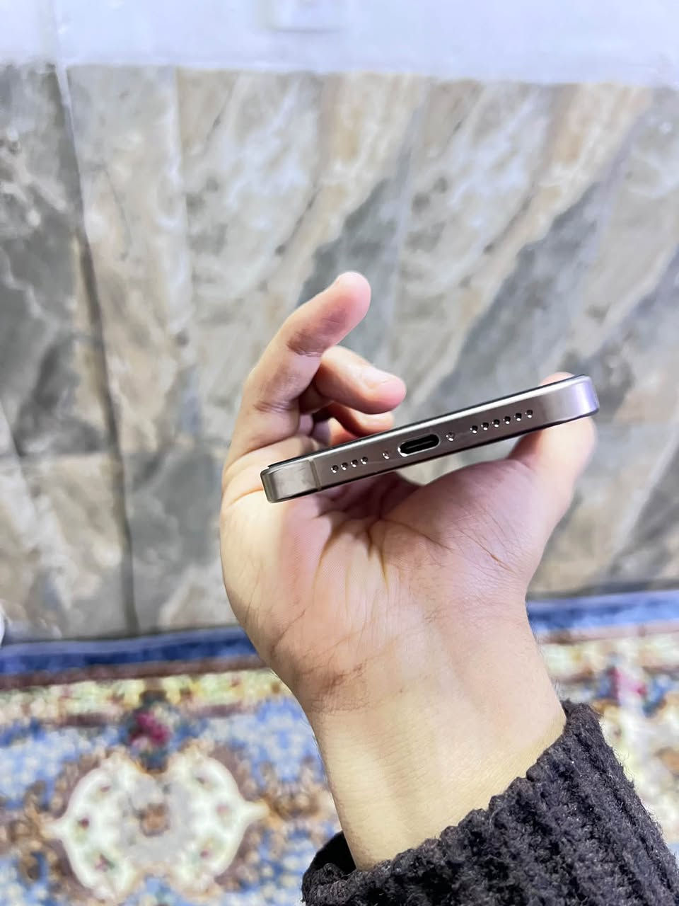 ايفون ١٦ برو ماكس • بطارية ٩٥٪ • كامل ملحقات
