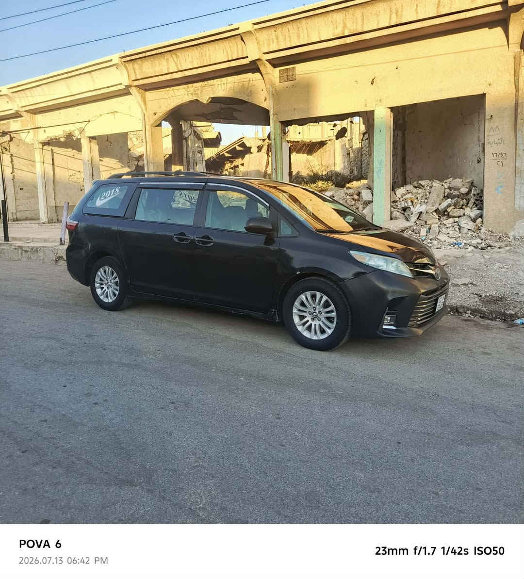 السلام عليكم
للبيع تويوتا سينا موديل 2018
رقم بغداد انكليزي
السنويه باسمي شرط تحويل 
المكينه والكير والاكسن مكفوله 
الصبغ بيه قطعتين  
مكاني موصل/تلعفر 
اتصل بيك خير وتدلل
***********
***********

