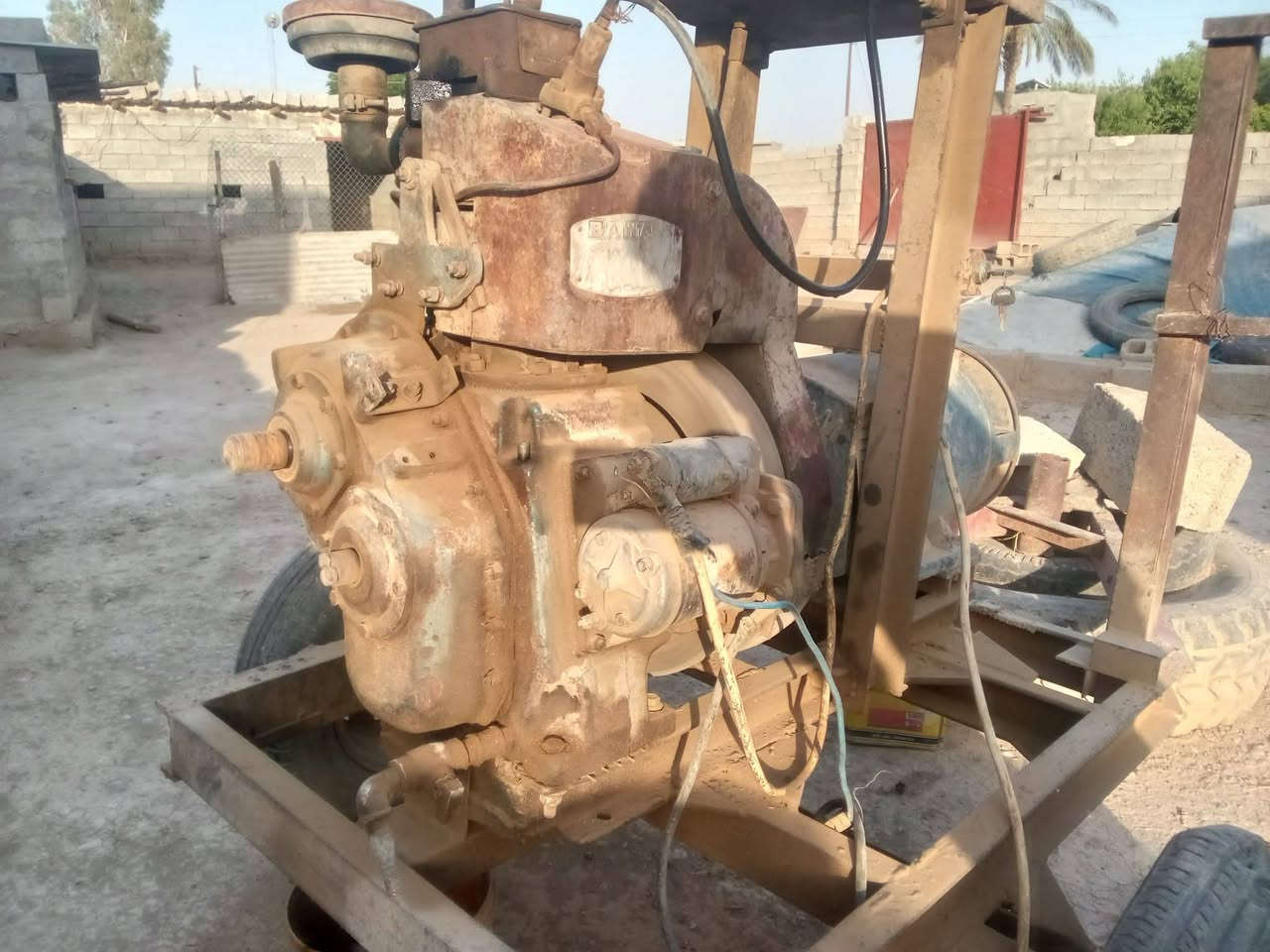 سلام عليكم مولد هندي للبيع شغال+توليد 7.5كيفي كامل 450الف بيه مجال شراي يتصل ***********العنوان مذكور بالموقع
