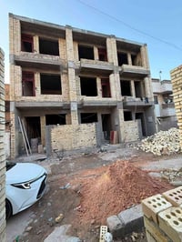 #للبيع دور قيد الانشاء الاعظميه راغبه خاتون  شارع مقرنص هادى بناء طراز...