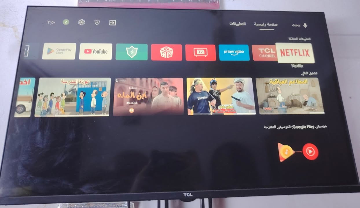 ٣٢ بوصة • TCL أصلية • شغالة