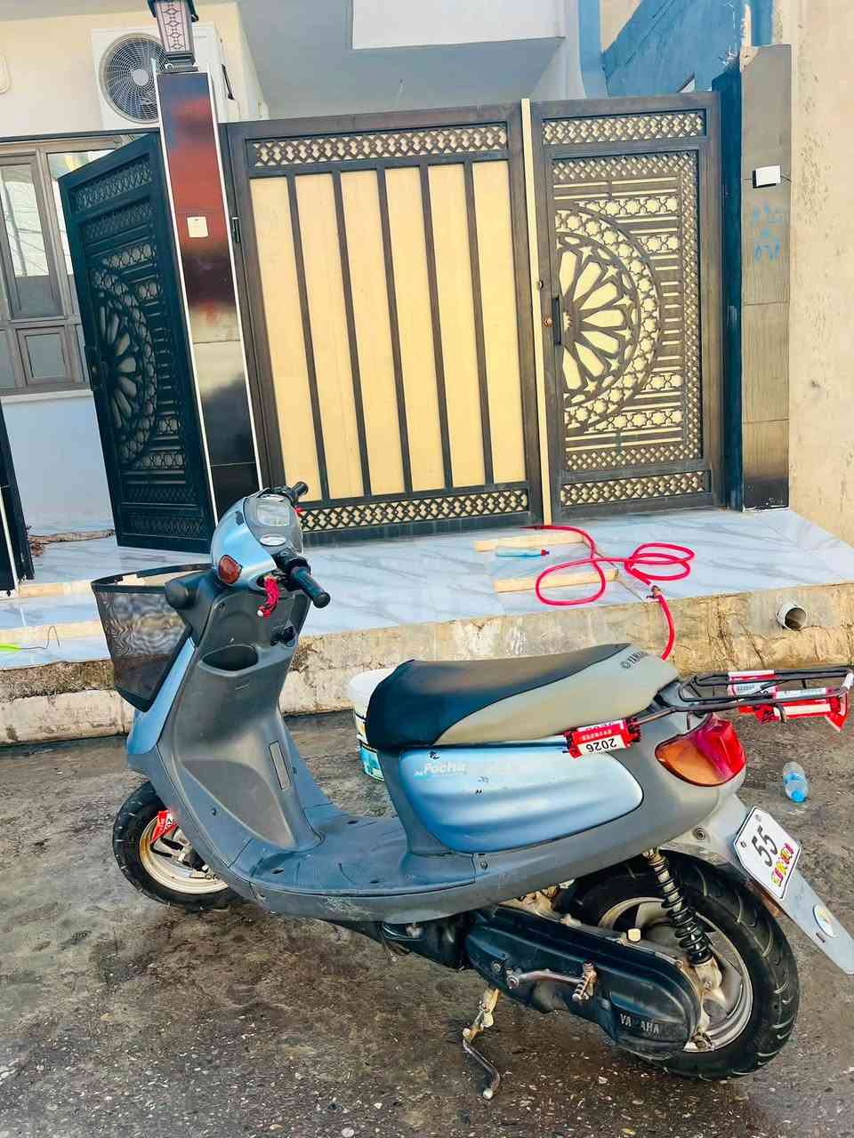 السلام عليكم 

ماطور بزون نفخ حديث!!!

محرك ما مفتوح الماطور يرادله وايرمنيه بس 
لين متروك صارله فتره باتري جديد

تخم تايات جديد 
ماطور النضافه كدام العين ابيعك محرك شرط ما مفتوك 
وين متريد تفحص افحص ما ناقصه بس وايرمنيه 

كيج كيلو متر شغال 

سعر 425
📞***********
***********

