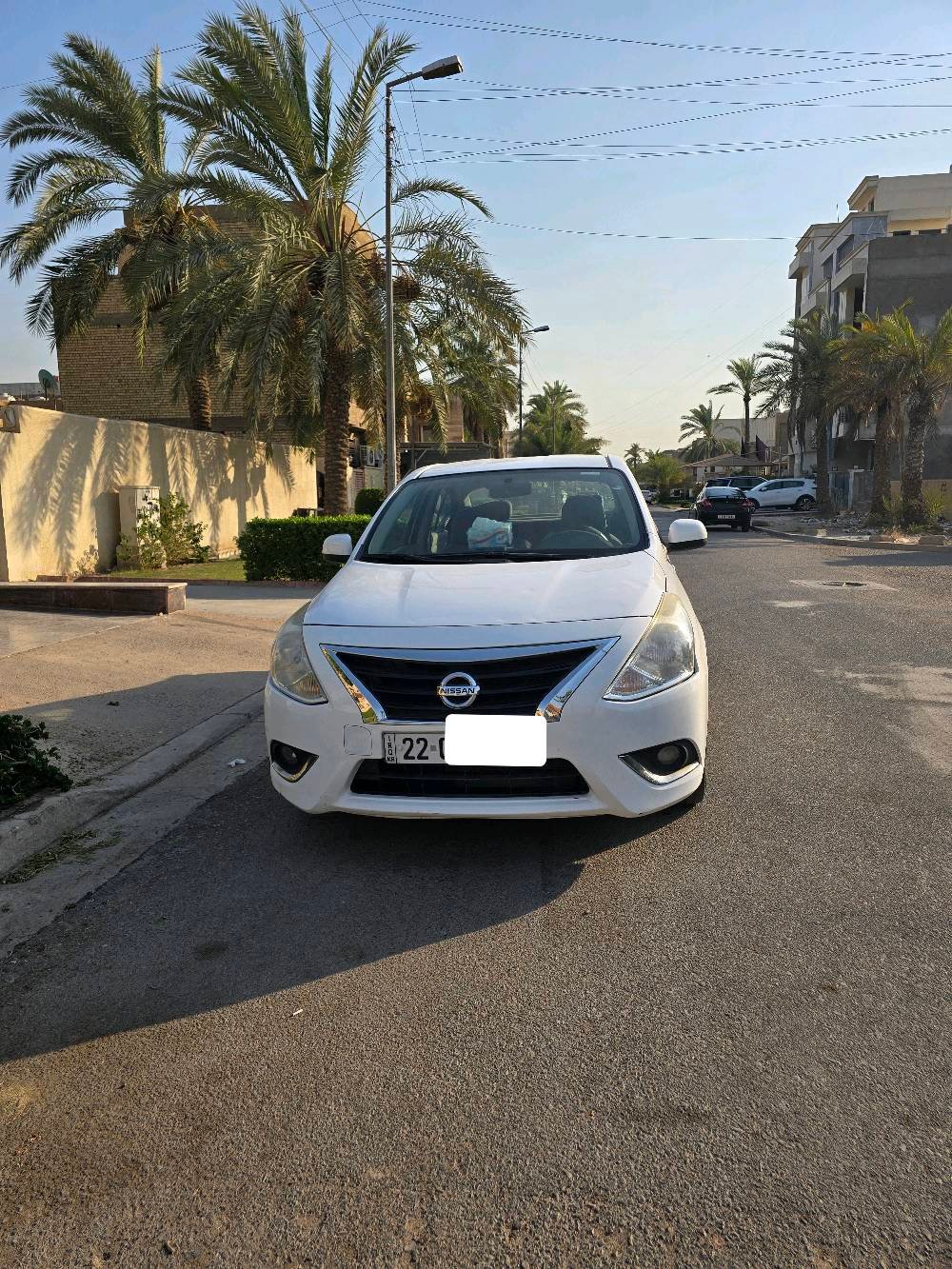 السلام عليكم 
نيسان صني 2021
هندي
رقم جديد اربيل 
مكفولة من الصبغ
تبريد تدفئة خير من الله
كهربائيات كلها شغالة 
السيارة مكفولة بالكامل من كير ومكينة 
بيها طخات خفيفه موضحه بالصور 
السونار موضح بالصور
مكان بغداد/زيونة 
السعر 100 
مكلف بالنشر اتصال على الرقم 

***********