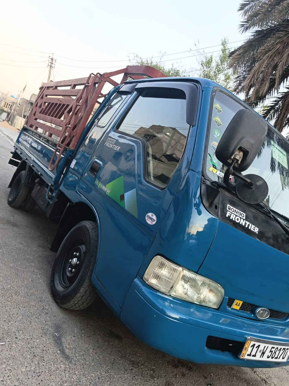 كيا  فونتيره  موديل 1997  رقم  بغداد  إنكليزي  بسمي  سنويه  2027  تحويل  ثاني يوم  مكفولة  من  الضربه  فقط  مكانات  صبغ  كير  محرك  اكسن  شاصي  كفاله  تخم  تاير جديد  حداده  جديده  كهربائيات  كلها  شغاله السيارة  جاهزة 
السعر  63           العنوان بغداد 
الهاتف ***********  .
