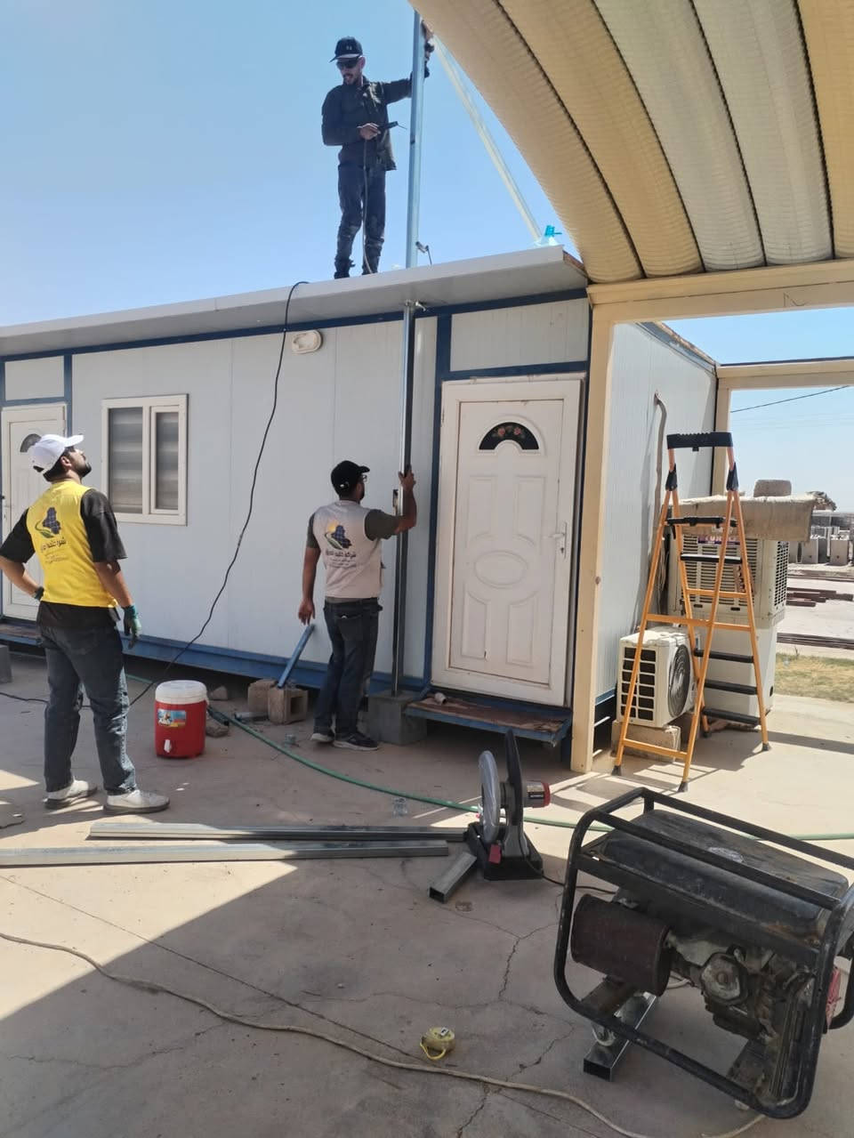 قامت كوادر الشركة بنصب منظومة طاقة شمسية من ماركة ديا في مجمع الجوهرة السكني بقدرة 20 امبير 

-  ضمان حقيقي
-  البيع بالجملة والمفرد 
-  خدمات مابعد البيع
-  عروض خاصة للمنصبين ومكاتب الجملة 

الرمادي شارع المحكمة قرب مجسر الزيوت 

للاستفسار الاتصال على الارقام التاليه:-
***********
***********
