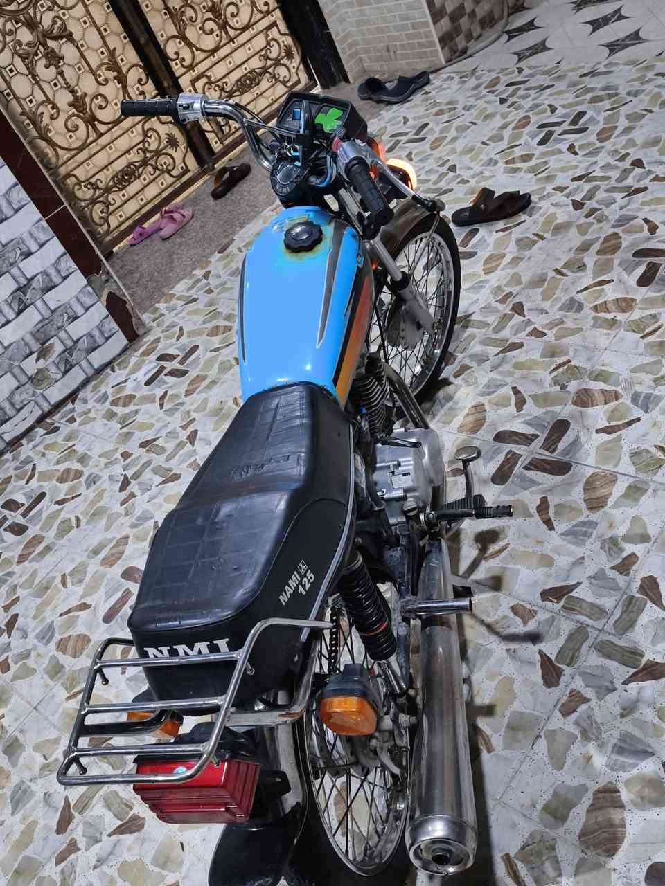 السلام عليكم دراجه لبيع نامه شلامجه أصلي شاصي شلامجه مكينه شلامجه كلك أدوات أدوات دراجه كهربايات كله شقاله هورن لايت اشاير مكاني بصره المدينة قضاه صادق بني منصور سعر 475بيه مجال شي قليل كلش حك جيه  تواصل عله هاذ رقم *********** واتساب فقط
